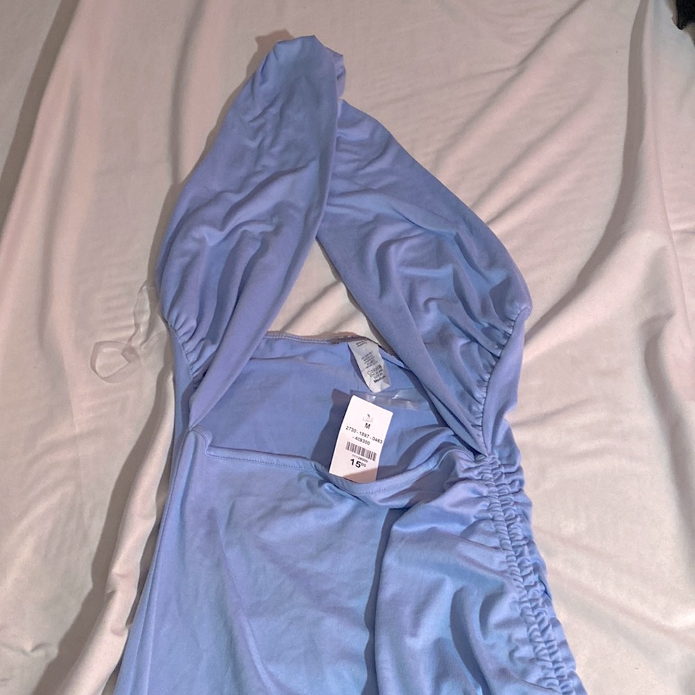 Summer light blue dress